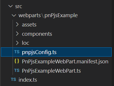 Adding pnpjsConfig.ts file to src folder Preview Image